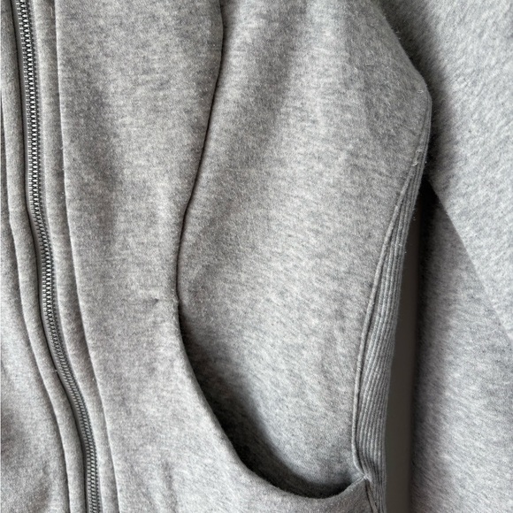 Lululemon Scuba Hoodie Heathered Grey | Size 4 - Picture 4 of 6
